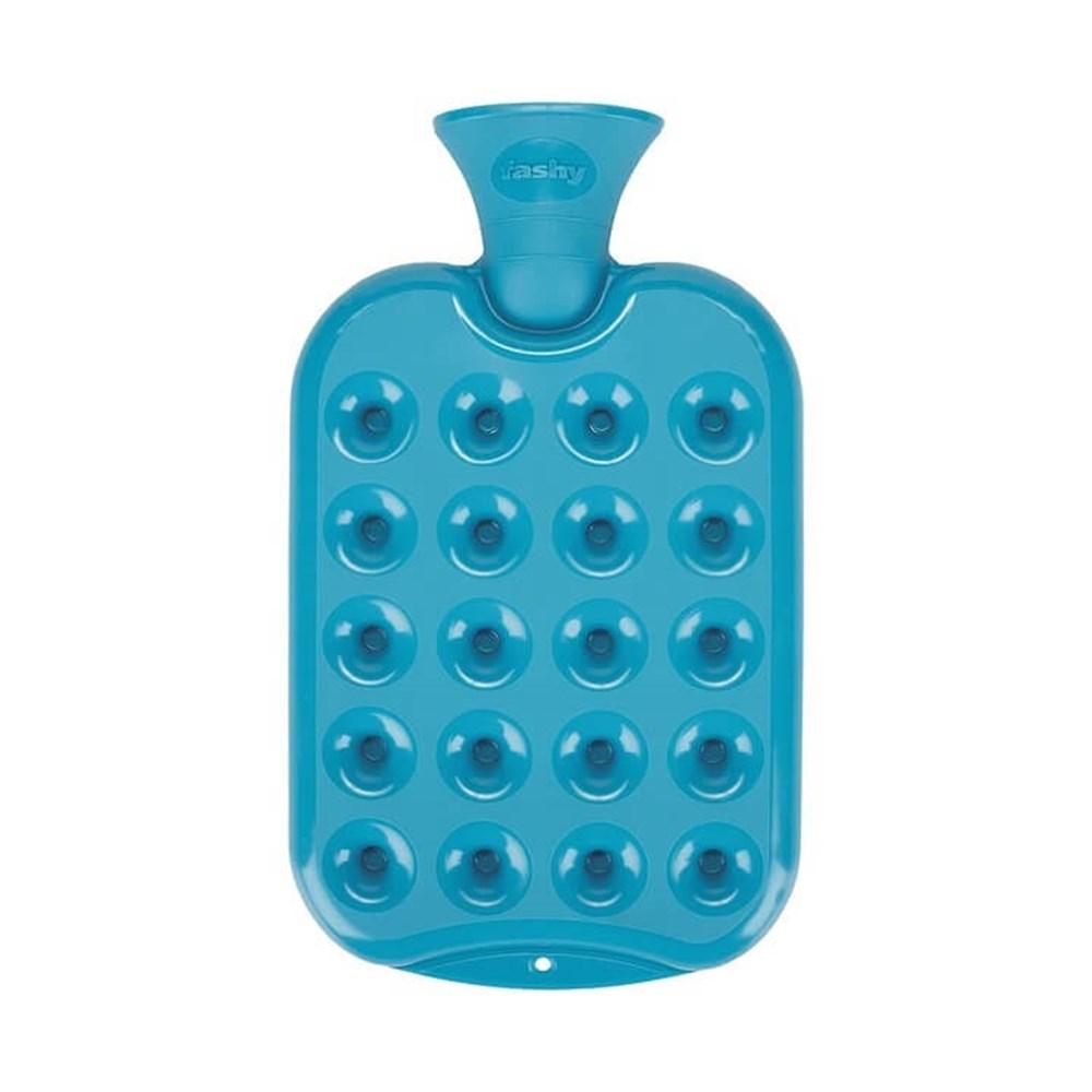 Fashy Honeycomb Hot Water Bottle in Blue 2L