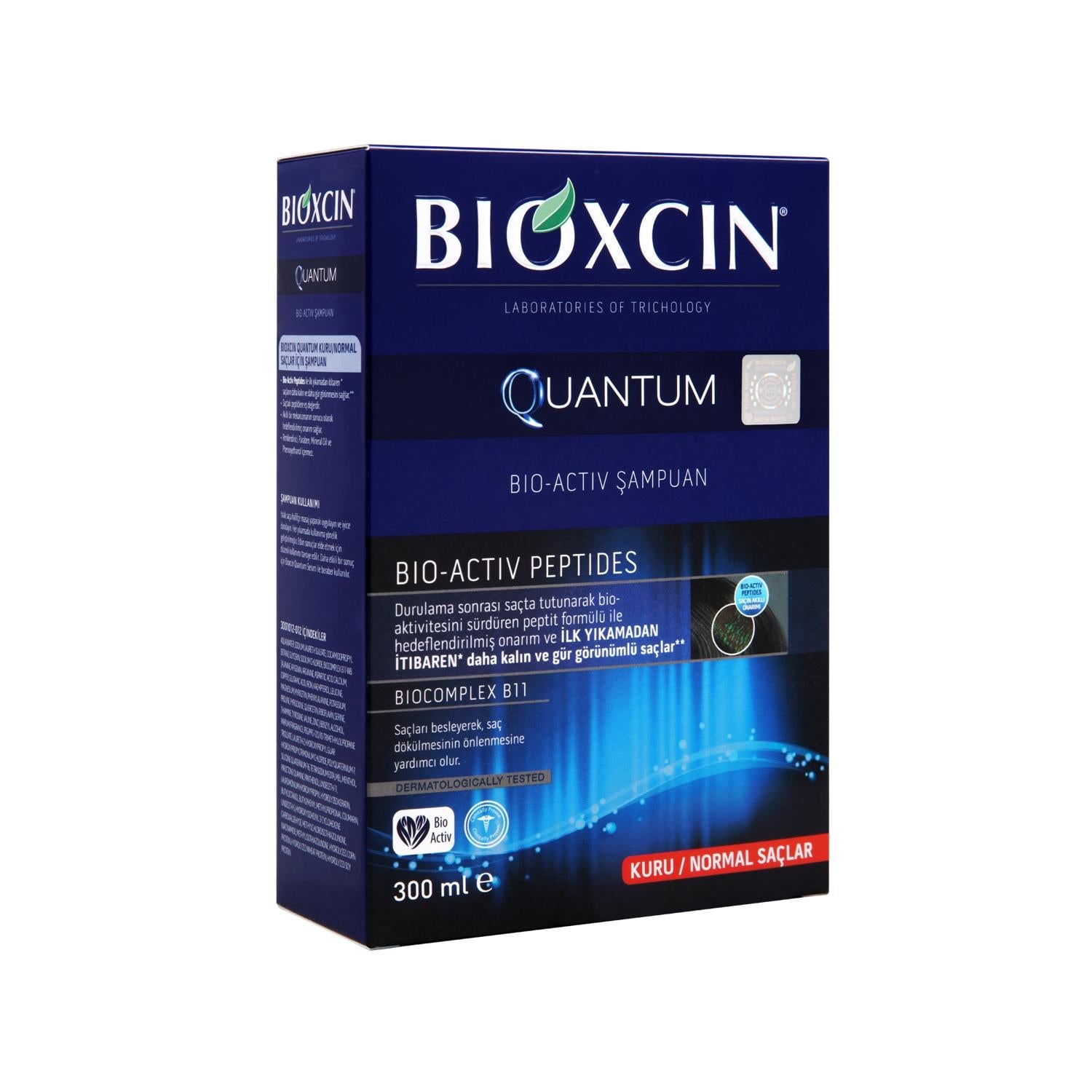 Bioxcin Bioxcin Quantum Shampoo for Dry and Normal Hair - 300ml, Moisturizing & Gentle Cleansing Bioxcin Quantum Shampoo for Dry & Normal Hair - 300ml Bioxcin Quantum Shampoo, Shampoo for dry and normal hair, Hair care products, Moisturizing shampoo, 300 ml shampoo, Gentle cleansing shampoo, Dry hair care, Normal hair care, Advanced hair care, Bioxcin hair products