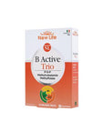 New Life B Active Trio: High Absorption Sublingual B Vitamin Complex with Methylcobalamin, P5P & Folate - Boost Energy, Support Nerve Health - 30 Capsules New Life B Active Trio: Sublingual B Vitamin for Energy & Nerve Health B vitamin supplement, B6 vitamin, B12 vitamin, Folic acid supplement, Zinc supplement, Sublingual vitamin, Methylcobalamin, P5P, Metilfolat, New Life B Active Trio, vitamin supplement, B complex, dietary supplement, energy boost, nerve health, stress relief, cognitive function, healthy