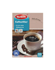 Rubin Coffee Filter No. 2 for Drip Coffee Makers 120-Pack
