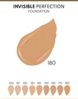 Note Invisible Perfection Foundation Yellow Undertone 180 30ml