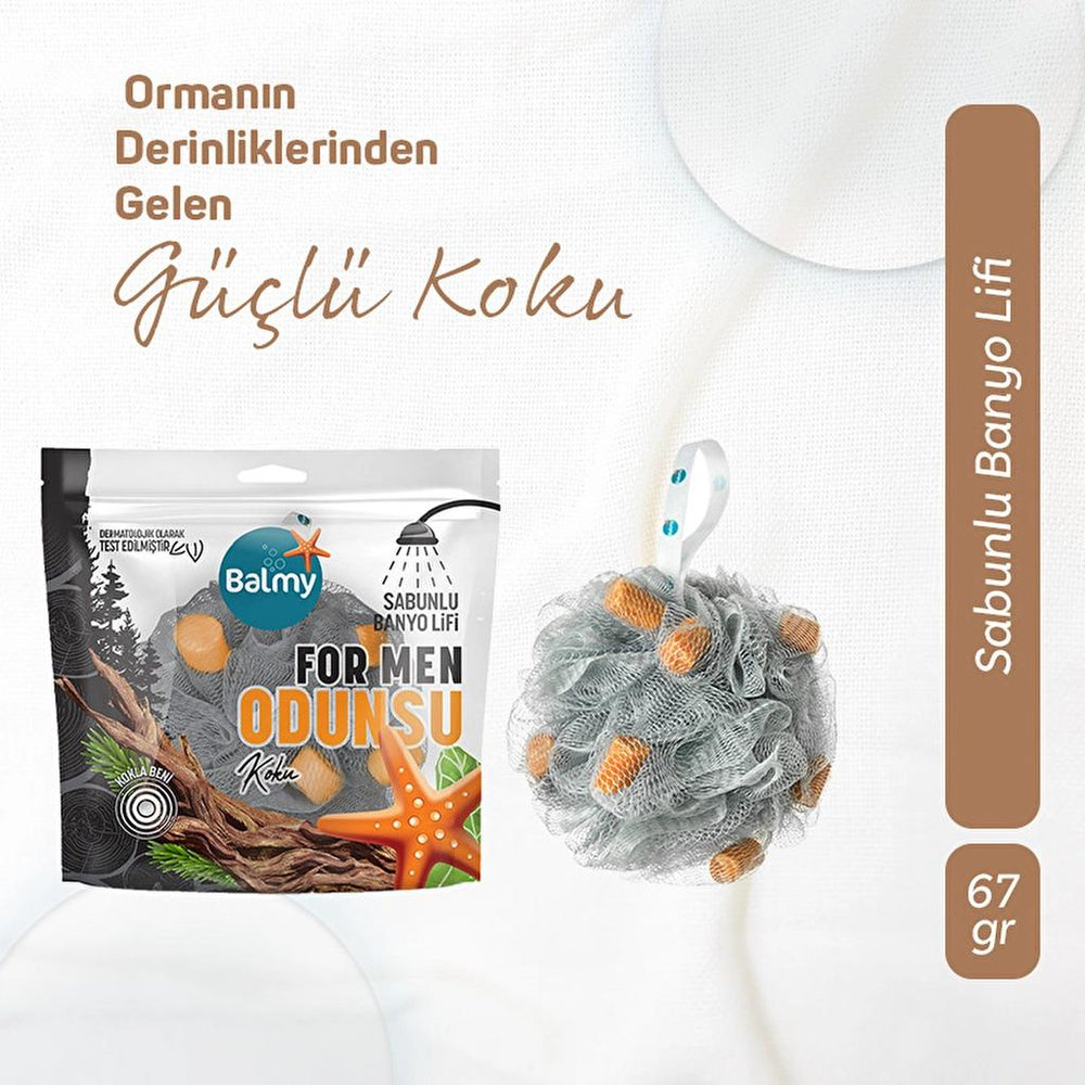 Balmy For Men Woody Sabunlu Banyo Lifi