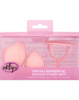 Eklips Makeup Sponge and Stand Set for Seamless Blending