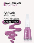 Flormar Nail Enamel 468 Pony Tale Highly Pigmented Polish