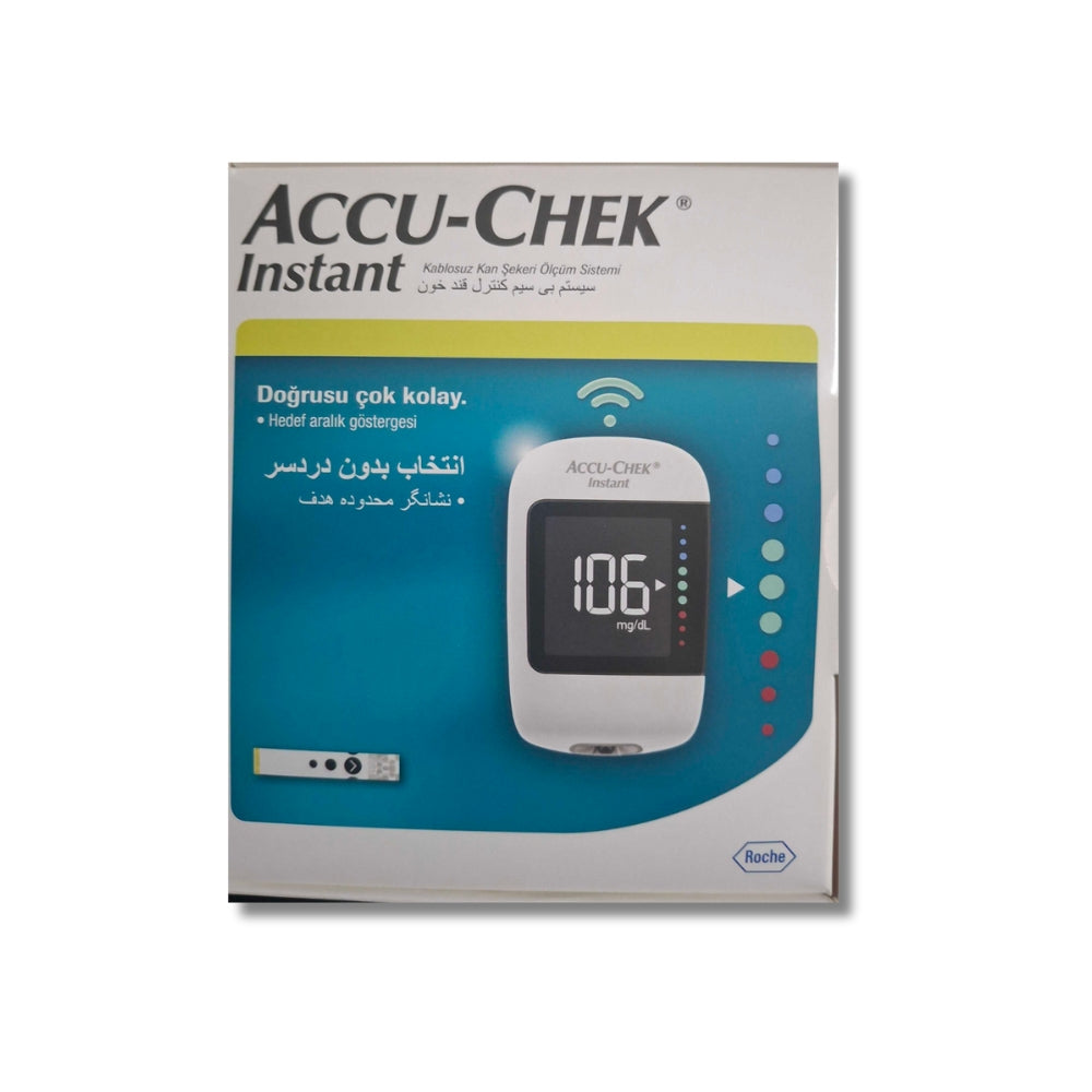 Accu-Chek Instant Blood Glucose Meter with 100 strips