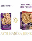 Wella Koleston Supreme: Blonde Hair Dye for 100% Gray Coverage, Intense Color, & Hair Repair - At-Home Hair Coloring Kit Wella Koleston Blonde Hair Dye: Gray Coverage & Vibrant Color hair dye, hair color, at-home hair color, gray hair coverage, wella koleston, permanent hair color, hair coloring kit, blonde hair dye, hair color treatment, hair dye kit, blonde hair, gray coverage, hair health, hair conditioning, at home coloring, hair color cream, hair color treatment, hair color for women, hair color for gr