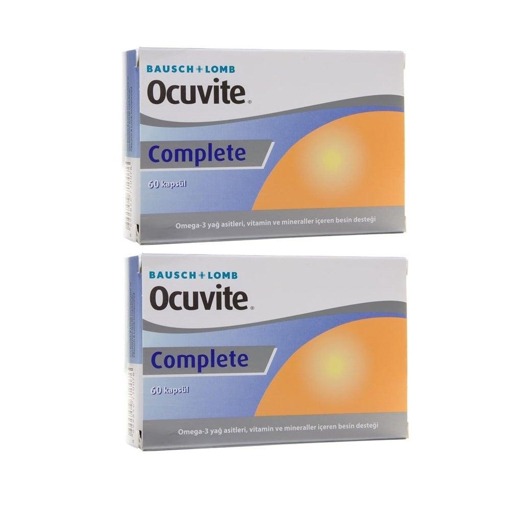 Ocuvite Complete Eye Health Supplement with Omega-3, Lutein, and Zeaxanthin - 120 Capsules Ocuvite Complete Eye Health Supplement - 120 Capsules Ocuvite Complete, Eye Health Supplement, Omega-3 Dietary Supplement, Lutein and Zeaxanthin, Vitamin C and E Supplement, Dietary Supplement, Eye Care, Vision Health, Omega-3, Vitamins, Minerals, Health Supplements, Wellness Products