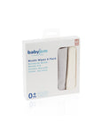 Babyjem Baby Muslin Cloth 4-Pack Grey - Soft Multi-Purpose Cloth for Newborn Care - view 2
