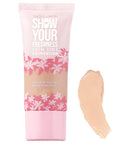Show by Pastel Skin Tint Foundation - Natural Coverage, Cruelty-Free, Vegan - 6 Shades Available - Foundation