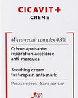 SVR Cicavit+ Creme: Intensive Redness Relief & Skin Repair Cream | Hypoallergenic, Fragrance-Free for Sensitive, Damaged Skin (1.35 fl oz) SVR Cicavit+ Creme: Redness Relief & Skin Repair | Sensitive Skin SVR Cicavit+ Creme, Redness Relief Cream, Skin Repair Cream, Sensitive Skin Cream, Damaged Skin Treatment, Dry Skin Cream, Hypoallergenic Cream, Paraben-free cream, Fragrance-free cream, Skin Regeneration Cream, Skin cream, redness relief, sensitive skin, damaged skin, dry skin, hypoallergenic, paraben fre