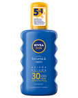 Nivea Sun SPF 30 Sunscreen Spray - 48 Hour Moisture, UVA/UVB Protection, Water Resistant, Reef Friendly - Dermatologist Tested Nivea Sun SPF 30 Spray: Moisturizing Sunscreen & UVA/UVB Protection sunscreen SPF 30, sunscreen spray, moisturizing sunscreen, water resistant sunscreen, sun protection for sensitive skin, UVA UVB protection, ocean friendly sunscreen, reef safe sunscreen, dermatologically tested sunscreen, Nivea sunscreen, sun protection, sensitive skin, fair skin, moisturizer, water activities, eco