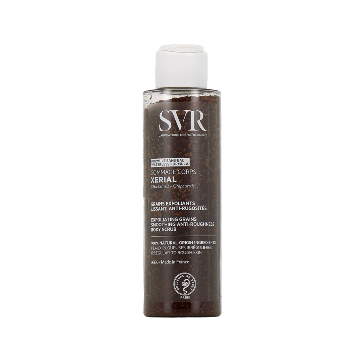 SVR Xerial Body Scrub: Exfoliating & Skin Smoothing Treatment | Gentle Body Exfoliation for Improved Texture & Radiance - 100g SVR Xerial Body Scrub: Exfoliate for Smooth, Radiant Skin body scrub, exfoliating scrub, skin smoothing scrub, SVR Xerial, body exfoliation, dry skin treatment, skin texture improvement, exfoliation, body care, skincare, smooth skin, radiant skin, beauty, personal care, dry skin, rough skin, skincare products, skin health, body, scrub, 100g, travel-friendly, gifts for her, gifts, se
