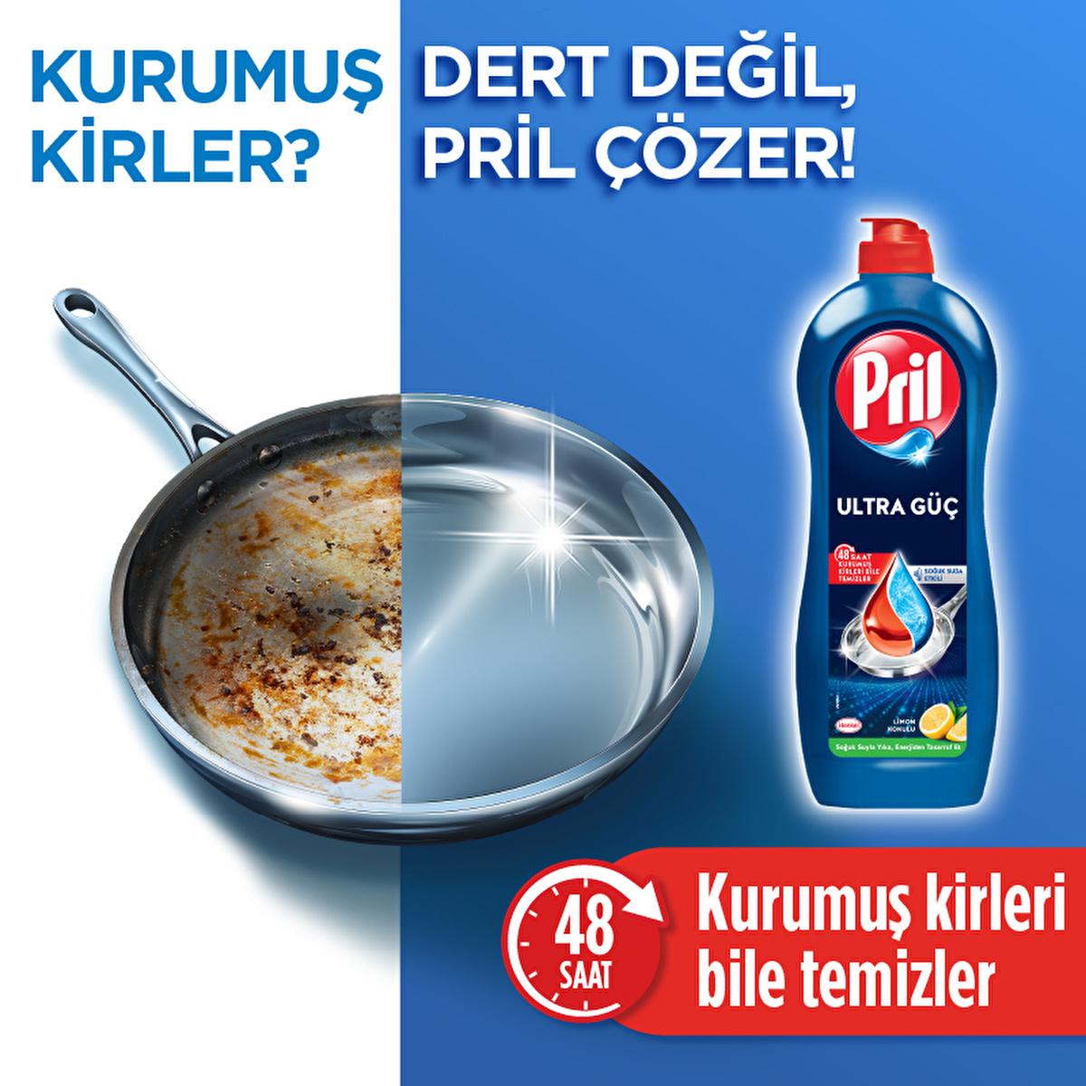 Pril Powerful Dishwashing Liquid - 5+ Effect Formula, Lemon Scented, Effective Grease Remover Pril Dishwashing Liquid - Powerful & Economical Dishwashing Liquid, Powerful Dish Soap, Lemon Scented Dishwashing Liquid, Economical Dishwashing, Effective Grease Remover, Household Cleaning, Kitchen Essentials, Cleaning Products, Dish Soap, Grease Remover, Lemon Scented, Long-Lasting Foam