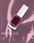 pastel oje 401 vegan nail polish, pastel nail polish in vibrant color, application of pastel nail polish Pastel Oje 401 - Vegan Nail Polish | 0.44 fl oz Pastel Oje 401 - Vegan Nail Polish pastel-oje, vegan-nail-polish, cruelty-free, clean-beauty, nail-care, long-lasting, gluten-free, sustainable, nail-art, ai-generated