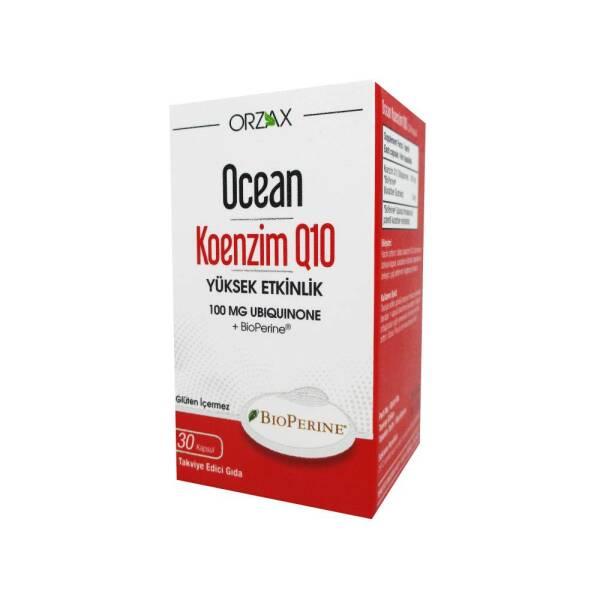 Ocean Coenzyme Q10 100mg: Boost Energy & Heart Health with Enhanced Absorption - 30 Vegetarian Capsules Ocean CoQ10: Boost Energy & Heart Health | Antioxidant Support Coenzyme Q10, CoQ10 supplement, Ubiquinone, Antioxidant supplement, Heart health supplement, Energy support, Black pepper extract supplement, CoQ10 absorption, energy boost, heart health, antioxidant, vegetarian, vegan, natural supplement, cellular health, energy production, vitality, wellness, fatigue relief, cardiovascular health, cell prote