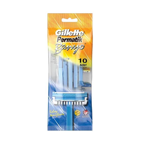 Permatik Disposable Shaving Razor for Bathroom Use - Pack of 10 Permatik Disposable Shaving Razor - Pack of 10 shaving razor, disposable razor, bathroom razor, single-blade razor, body hair removal, personal care, grooming, men's grooming, women's grooming, convenience, efficiency
