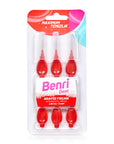 Benri: Gentle & Effective 0.50mm Interdental Brush - Superior Dental Cleaning for Braces & Tight Spaces Benri 0.50mm Interdental Brush - Clean Braces & Teeth Gaps interdental brush, tooth brush for braces, dental cleaning brush, 0.50 mm interdental brush, brush for cleaning between teeth, dental hygiene, oral care, red interdental brush, interdental cleaning, braces cleaning, dentures cleaning, bridge cleaning, plaque removal, gum disease prevention, tooth decay prevention, oral health, dental care, small i