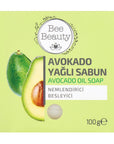Bee Beauty Avocado Oil Bar Soap for Hydrated Skin 100g