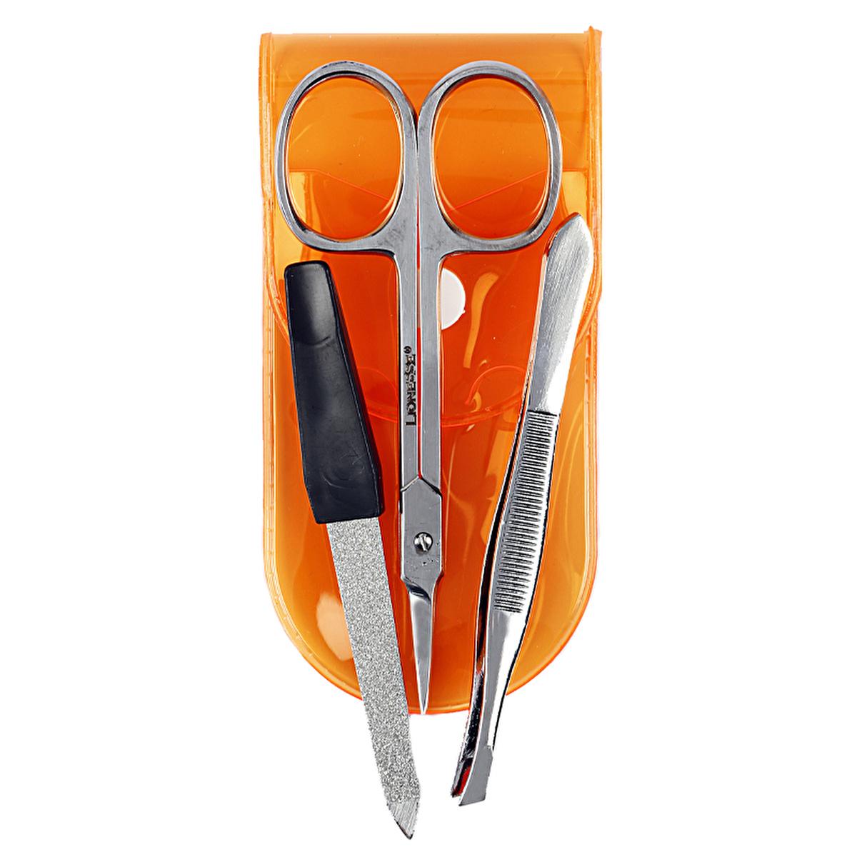 Lionesse Mini Manicure Set with Case - Portable Nail Care Kit for Travel & Home - Includes Scissors, Tweezers, & File Lionesse Mini Manicure Set - Travel Nail Care Kit manicure set, mini manicure kit, travel manicure set, nail care set, portable manicure set, manicure tools, small manicure set, nail trimming, cuticle care, nail shaping, travel grooming, home manicure, compact manicure set, gifts for her, beauty accessories, personal care, nail file, tweezers, scissors, nail care, manicure, mini size, compac