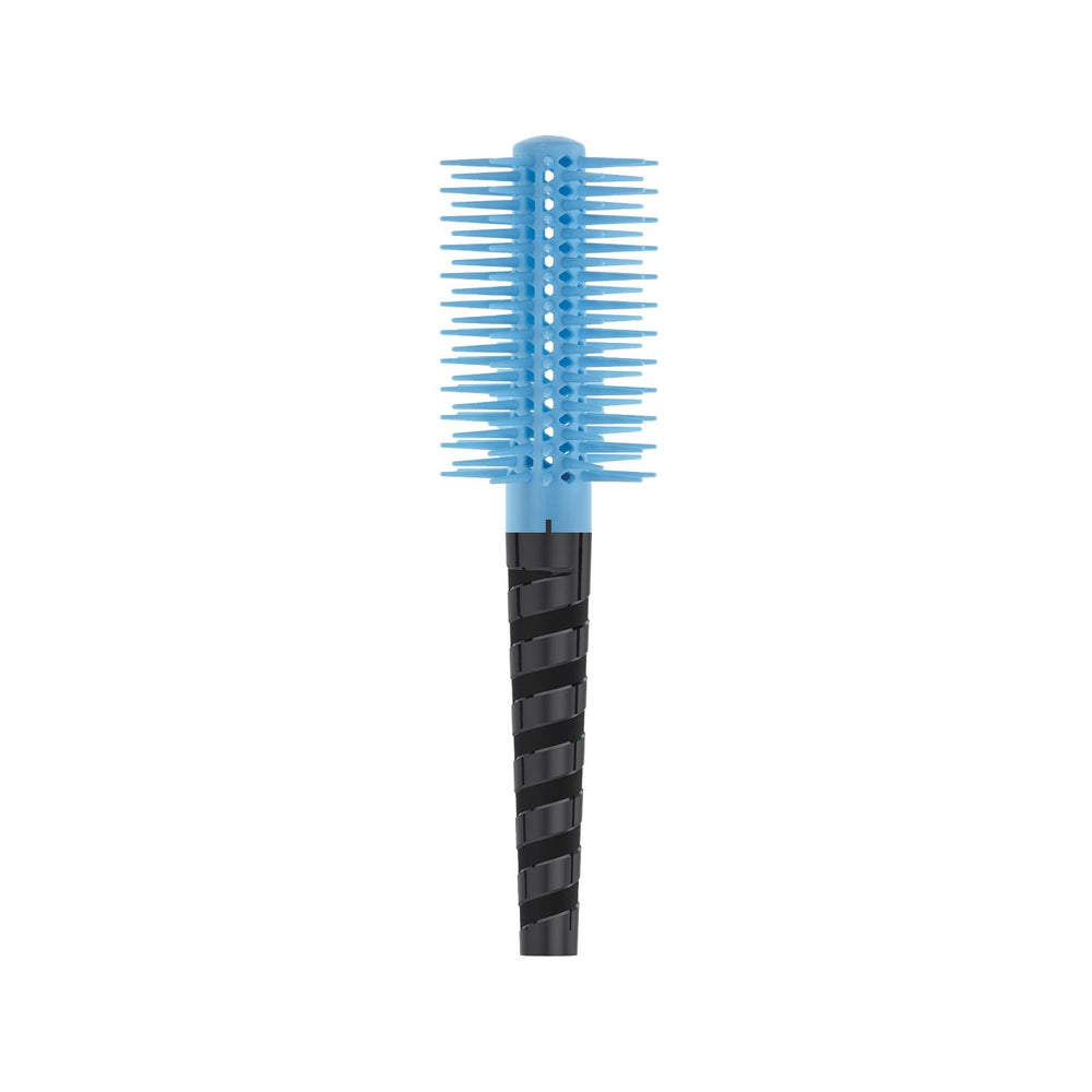 Janeke Cactus Brush Detangling Hair Brush in Black & Blue