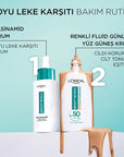 L'Oreal Paris Bright Reveal SPF 50+ Anti-Dark Spot Tinted Facial Sunscreen for Sensitive Skin - Medium, 1.69 fl oz L'Oreal Paris Bright Reveal SPF 50+ Tinted Sunscreen - Medium facial sunscreen, SPF 50+ sunscreen, anti-dark spot sunscreen, tinted facial moisturizer, sunscreen for sensitive skin, daily UV protection, skincare with UV protection, L'Oreal Paris Bright Reveal, medium tone sunscreen, cosmetic sunscreen, dermatologist-tested sunscreen, non-greasy sunscreen, brightening sunscreen, even skin tone s