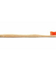 Humble Brush Bamboo Toothbrush Adult Soft Red - Eco-Friendly Oral Care for Conscious Consumers - Toothpaste