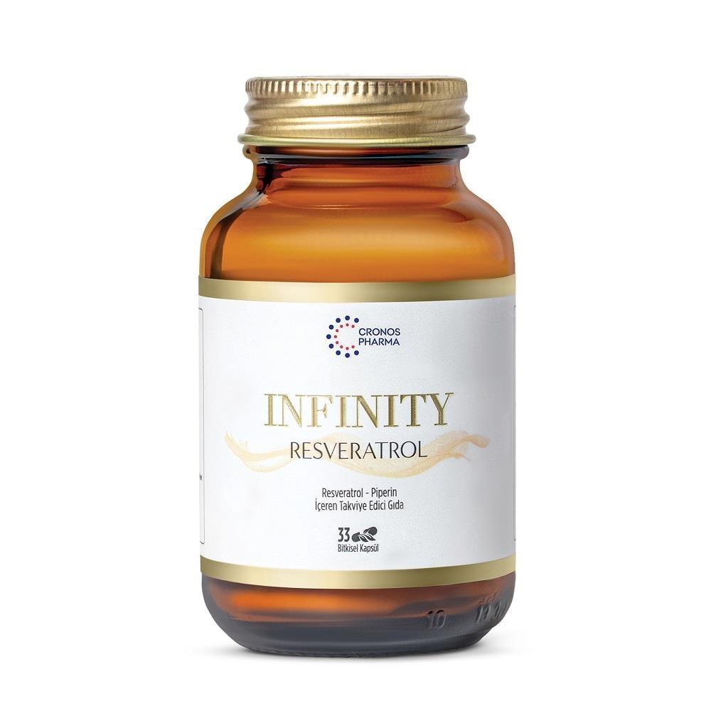 Infinity Resveratrol Antioxidant Supplement 33 Capsules