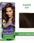 Wella Koleston Naturals 4/0 Coffee Brown Hair Dye: Intense Color, Gray Coverage, Coconut Oil, Permanent Hair Color Wella Koleston Coffee Brown Hair Dye: Gray Coverage + Coconut Oil hair dye, hair color, gray coverage hair dye, coconut oil hair dye, permanent hair dye, Wella Koleston, at home hair color, brown hair dye, hair color kit, hair coloring, hair dye kit, at-home hair dye, coffee brown hair dye, hair colour, hair coloring, hair dye, coconut oil, intense color, gray coverage, Wella hair color, women'