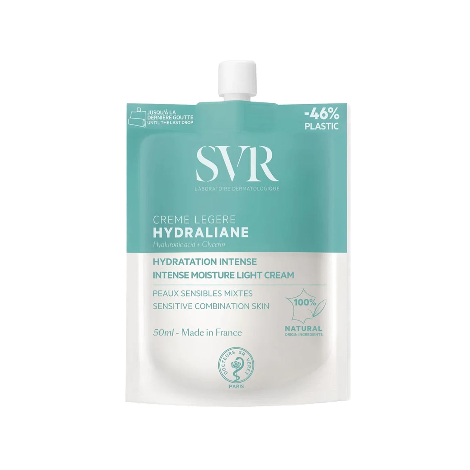 SVR Hydraliane: Sensitive Skin Facial Moisturizer - Lightweight Hydrating Cream, Gentle & Restores Moisture - 50ml SVR Hydraliane: Sensitive Skin Moisturizer - Lightweight Cream SVR Hydraliane, sensitive skin moisturizer, lightweight facial cream, hydrating cream, facial moisturizer for sensitive skin, facial moisturizer, sensitive skin, hydrating, lightweight, cream, gentle, non-greasy, dry skin, skin barrier, redness relief, skincare, beauty, daily moisturizer, face cream, travel size, gifts for her, skin