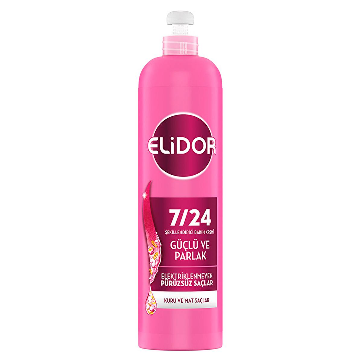 Elidor 7/24 Hair Care Cream - Nourishing, Anti-Frizz, Long-Lasting Shine for Dry & Dull Hair Elidor 7/24 Hair Care Cream - Nourish & Shine Hair care cream, Nourishing hair product, Anti-frizz hair cream, Dry hair treatment, Shiny hair product, Hair nourishment, Frizz control, Long-lasting hair shine, Easy hair styling, Hair health improvement, Elidor, Hair care, Dry hair, Dull hair, Hair strengthening, Hair softening