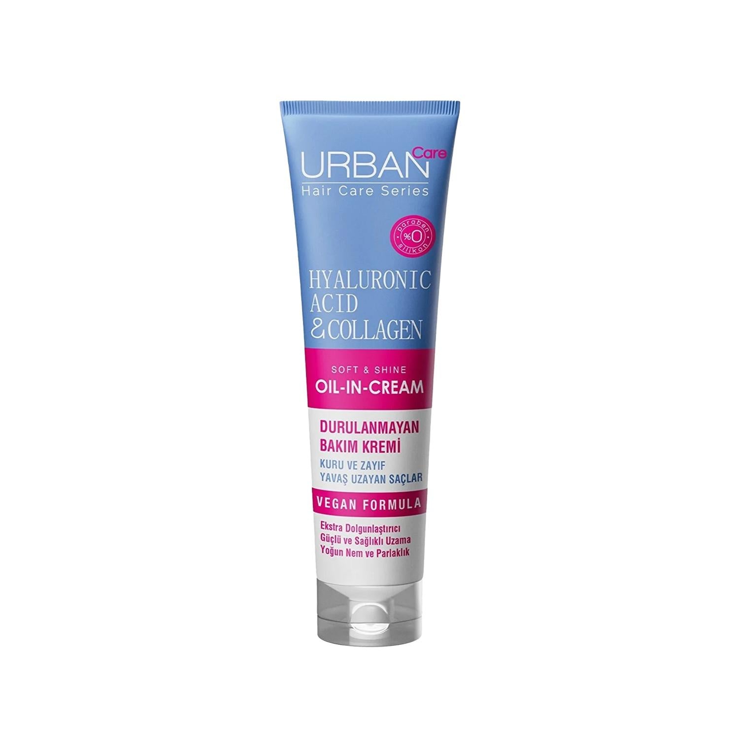 URBAN Care Leave-in Hair Cream with Hyaluronic Acid & Collagen - Moisturizes & Repairs Dry Hair URBAN Care Leave-in Hair Cream - Hydrates & Repairs Dry Hair Leave-in Hair Cream, Hyaluronic Acid Hair Care, Collagen Hair Treatment, Dry Hair Repair, Hair Moisturizer, Hair Care, Hair Treatment, Hydrating Hair Products, Leave-in Hair Products, Hair Repair, Hair Nourishment, Moisturizing Hair Cream