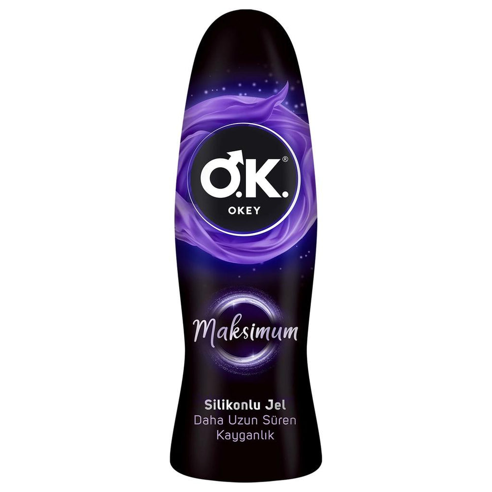 Okey Max Silicone Lubricant Gel with Long-Lasting Formula 50 ml