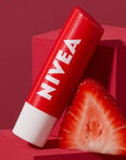 Nivea Nourishing Lip Care Balm with 24-hour Moisturization - Mineral Oil-Free Lip Balm Nivea 24-Hour Moisturizing Lip Balm - Mineral Oil-Free lip balm, nourishing lip care, 24-hour moisturization, dermatologically tested lip balm, mineral oil-free lip care, lip moisturizer, natural lip balm, shine lip balm, everyday lip care, healthy lip appearance, Nivea lip care