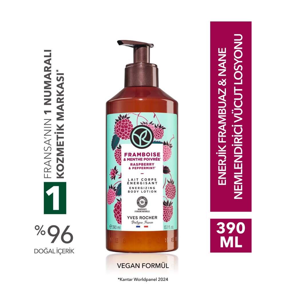 Vegan Raspberry & Mint Moisturizing Body Lotion 250ml