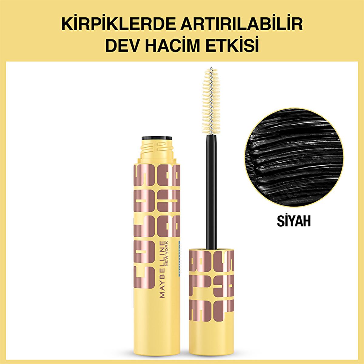 Maybelline Colossal Bubble Mascara - Extreme Volume, Clump-Free, 24HR Wear - Long Lasting Volumizing Mascara Maybelline Colossal Mascara: Volumizing, Long Lasting - Shop Now! mascara, volumizing mascara, long lasting mascara, lash volume, Maybelline mascara, bubble mascara, clump-free mascara, 24 hour mascara, makeup, eye makeup, volumizing, long lasting, clump free, beauty, cosmetics, lash enhancement, dramatic lashes, makeup enthusiasts, gifts for her, root to tip brush, lightweight mascara, smudge proof