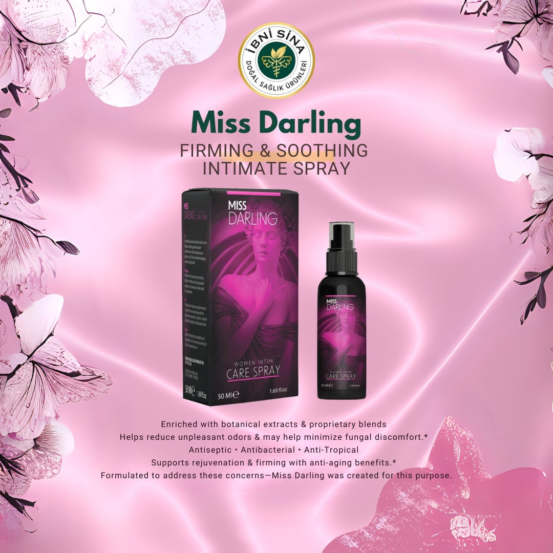 Miss Darling Women’s Intimate Care Spray – Odor & Fungal Defense, Firming Effect