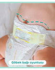 Prima Premium Care Baby Diapers, Size 4, 28 Count - Soft, Leakproof, and Dermatologically Tested Diapers for Sensitive Skin Prima Premium Care Diapers - Soft & Leakproof for Sensitive Skin Baby Diapers, Premium Baby Diapers, Dermatologically Tested Diapers, Leakproof Diapers, Soft Diapers for Sensitive Skin, Prima, Size 4, 28 Count, Baby Care, Diapering Essentials