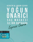 Restorex Keratin & Argan Repairing Hair Mask 300 ml