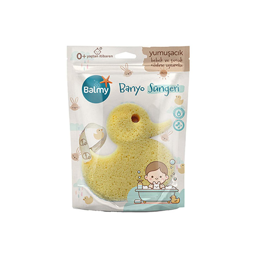 Balmy Baby Bath Sponge - Soft, Natural, and Hypoallergenic for Sensitive Skin - view 3