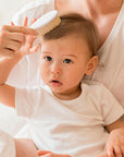 Babyjem Natural Bristle Baby Hair Brush and Comb Set - Gentle Detangling for Infants - view 6