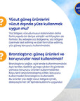 Nivea Sun SPF20 High Sun Protection & Moisturizing Body Spray: UVA/UVB Defense, 48-Hour Hydration - Water Resistant, Non-Greasy Formula Nivea SPF20 Sunscreen Spray: UVA/UVB Protection & Moisturizing Sunscreen spray, SPF20 sunscreen, UVA UVB protection, Moisturizing sunscreen, Water resistant sunscreen, Nivea sunscreen, High sun protection, Body sunscreen, Sun protection spray, Non-greasy sunscreen, Sunscreen, SPF 20, UVA protection, UVB protection, Moisturizing, Hydrating, Water resistant, Non-greasy, Body