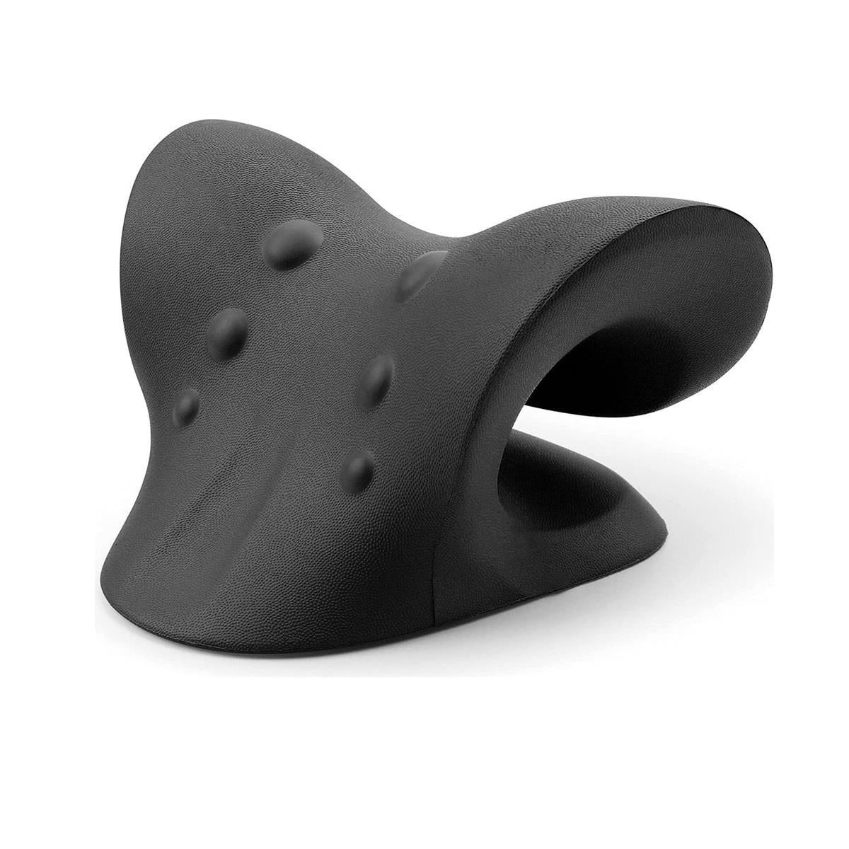 Murray Neck Support Cushion with Massage Function - Relieve Neck & Shoulder Tension, Promote Relaxation Murray Neck Support Cushion - Relieve Neck Tension neck support cushion, massage cushion, neck relaxation, shoulder massage, stress relief, manual massage, neck and shoulder tension relief, relaxation, tension relief, black, home decor, relaxation products