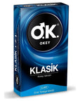 Okey Classic Lubricated Latex Condoms for Reliable Protection