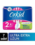 Orkid Ultra Extra Long Hygienic Pads: Ultimate Feminine Hygiene, Ultra Absorbent, Dermatologically Tested - 7 Count Orkid Ultra Long Pads: Ultimate Protection & Comfort hygienic pads, feminine hygiene, menstrual pads, ultra absorbent pads, long sanitary pads, dermatologically tested pads, Orkid pads, sanitary napkins, menstrual protection products, feminine care, period protection, leak protection, overnight pads, sensitive skin pads, women's health, menstrual cycle, absorbency, comfort, dryness, skin-frien