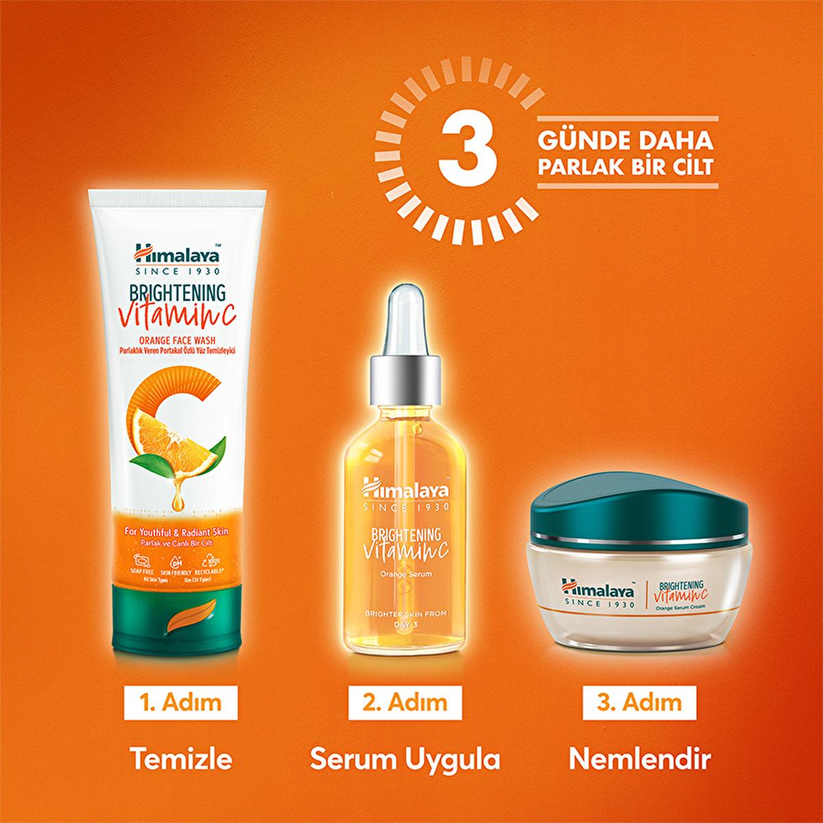 Himalaya Vitamin C Face Cream with Serum - Hydrating, Brightening, Natural Skincare for All Skin Types Himalaya Vitamin C Face Cream - Hydrate & Brighten Vitamin C Face Cream, Hydrating Face Serum, Natural Skincare Products, Dermatologically Tested Skincare, Brightening Face Cream, Skincare for All Skin Types, Serum-Infused Cream, Hyaluronic Acid, Niacinamide, Orange Extract, Natural Ingredients, Skincare Routine, Glow Up, Radiant Skin, Anti-Aging Skincare