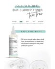 Skin401 Salicylic Acid BHA Clarify Toner 200ml - Vegan Acne Treatment & Exfoliating Skincare - view 3