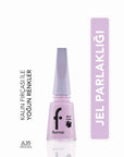 Flormar Jelly Look Nail Polish JL35 Crystal Blue 11ml