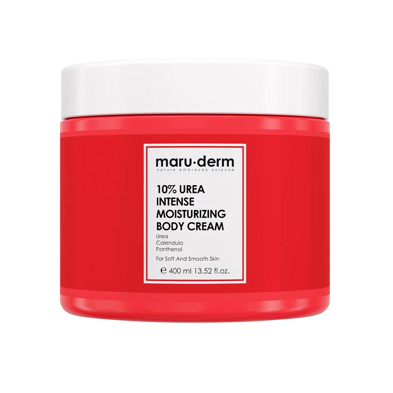 Maruderm 10% Urea Moisturizing Body Cream: Deep Hydration, Smooths Dry Skin & Reduces Strawberry Legs - 400ml Maruderm Urea Cream: Hydrate Dry Skin & Banish Strawberry Legs urea body cream, moisturizing cream, strawberry legs treatment, dry skin cream, body lotion, calendula skin care, panthenol cream, body moisturizer, skin smoothing cream, Maruderm body cream, urea cream, moisturizing lotion, dry skin relief, strawberry skin, body care, skincare, calendula cream, panthenol lotion, body hydration, skin sm