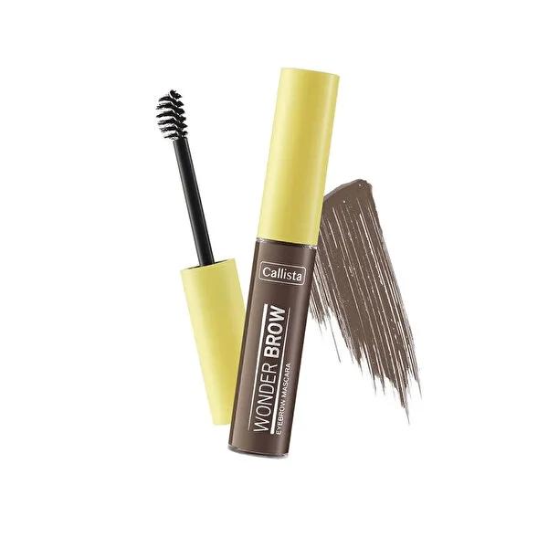 Callista Wonder Brow Kaş Maskarası 02 Kahve: Brown Eyebrow Mascara for Volumizing, Defining, and Long-Lasting Wear Callista Brown Eyebrow Mascara | Volumizing & Defining Brows Eyebrow mascara, Brown brow mascara, Volumizing eyebrow gel, Long lasting eyebrow makeup, Eyebrow enhancing mascara, 02 Kahve eyebrow mascara, Define eyebrows, Callista eyebrow mascara, Fiber brush eyebrow mascara, Camellia Sinensis eyebrow makeup, Brow mascara, Brow gel, Volumizing brow gel, Long lasting brow makeup, Eyebrow enhancin