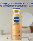 Nivea Nivea Q10 Firming & Tanning Body Lotion - Moisturizing, Sunless Tan, Firming Body Care for Fair to Medium - view 4